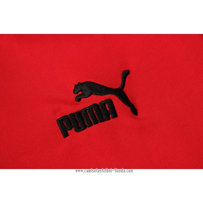 Chandal del AC Milan 2021 2022 Manga Corta Rojo
